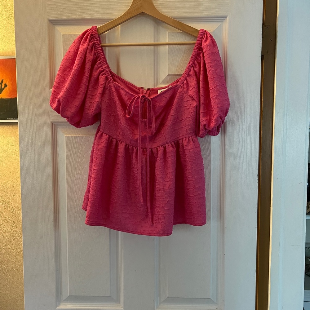 Pink Women's Top